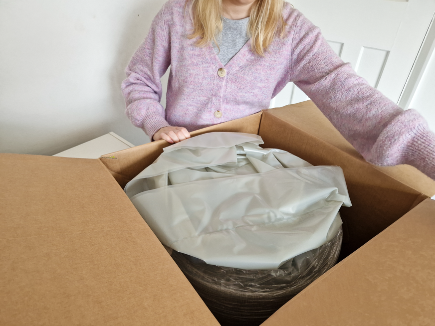 Opening Simbatex Foam mattress